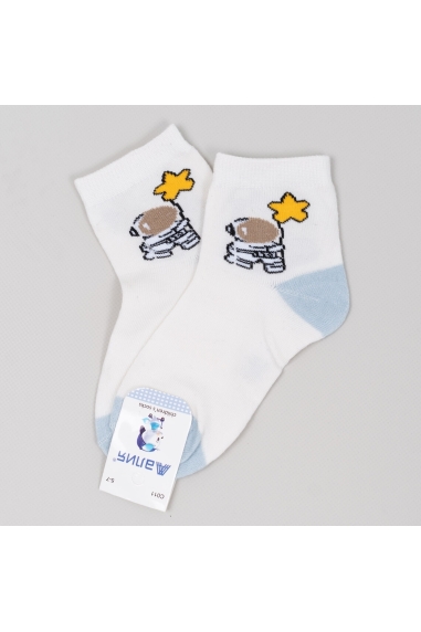 Шкарпетки для хлопчика білий бавовна
