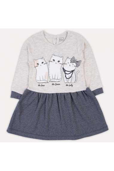 Сукня для дівчинки Три кота бежевий фулікра