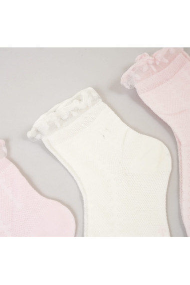 Шкарпетки  для дівчинки рожевий бавовна - 1