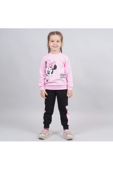 Костюм для дівчинки Міні рожевий начіс (футер)