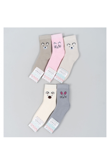 Шкарпетки для дівчинки махра