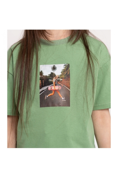 Футболка для дівчинки олівковий кулір - 2