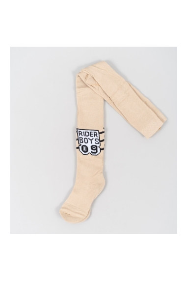 Колготки для хлопчика бежевий махра