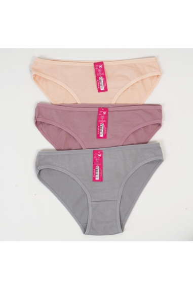Труси жіночі персик бавовна - 1