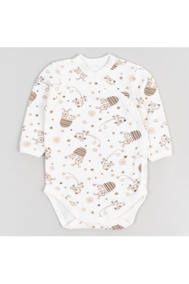 Боді для малят Друзі в кишені молочний начіс (футер)