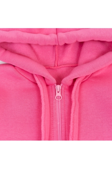 Костюм  для дівчинки фуксія тринитка на флісі - 9