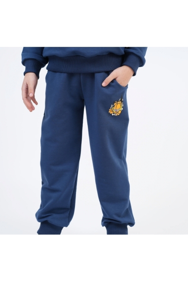 Джогери для хлопчика Гарфілд індиго двонитка