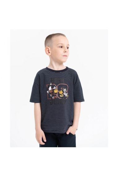 Футболка для хлопчика чорний фулікра