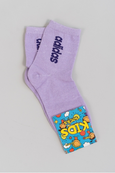 Шкарпетки дитячі бузкові бавовна