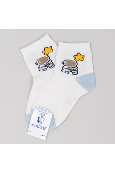 Шкарпетки для хлопчика білий бавовна