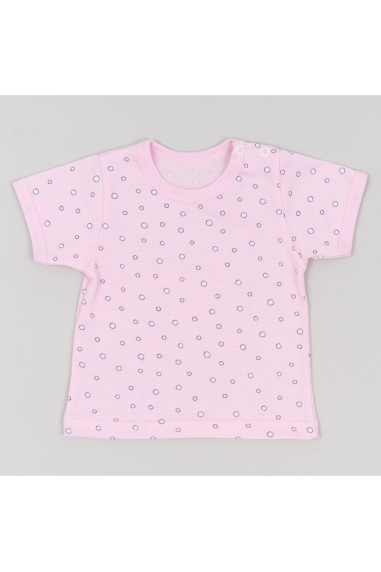 Футболка ясельна рожевий кулір