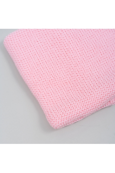 Хомут для дівчинки рожевий в'язка