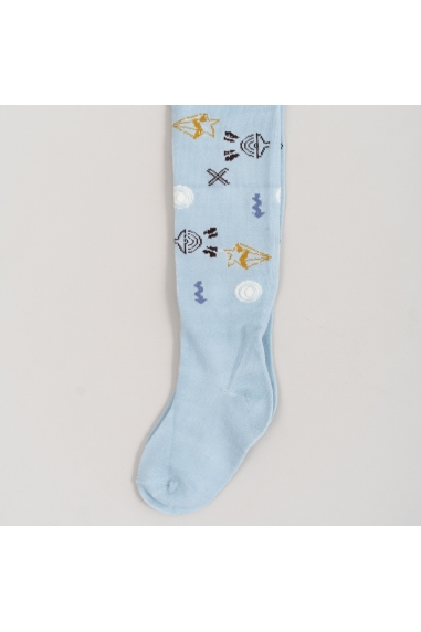 Колготки для хлопчика блакитний бавовна