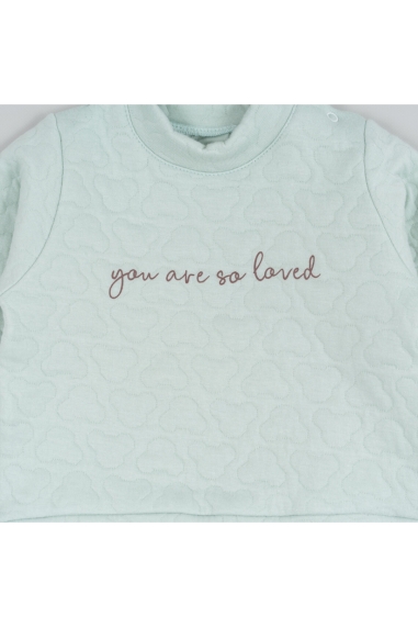 Костюм для малят ментоловий капітон - 2