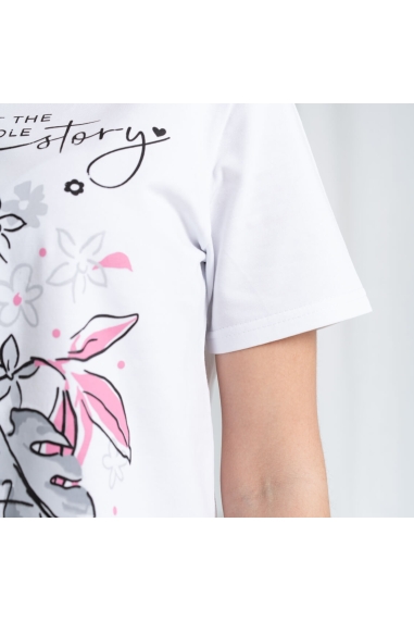 Піжама жіноча рожевий кулір - 3