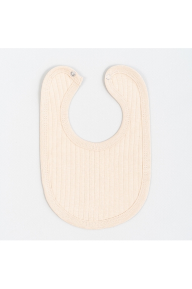 Слинявчик дитячий бежевий інтерлок