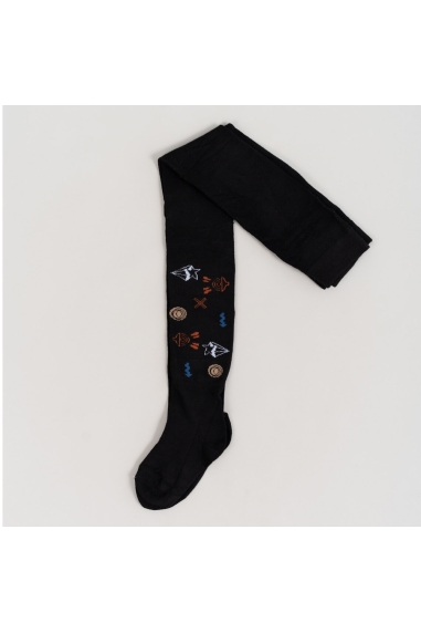 Колготки для хлопчика чорний бавовна