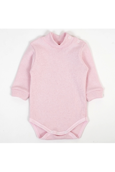 Щільний боді з начісом для дівчинки фуксія щільний стретч з начісом