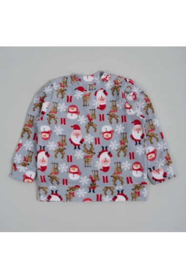 Джемпер для малят Санти сірий фліс