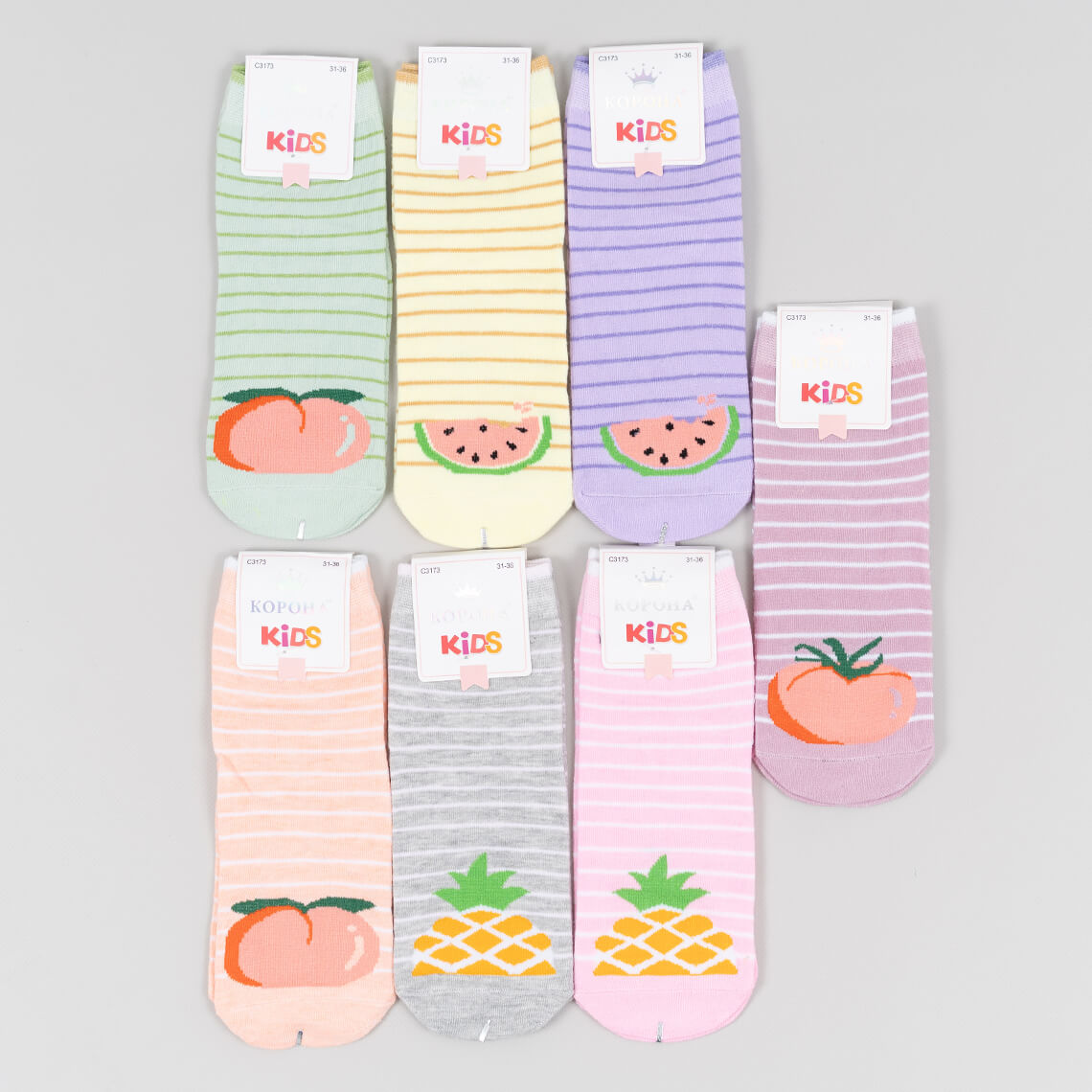 Шкарпетки для дівчинки ліловий