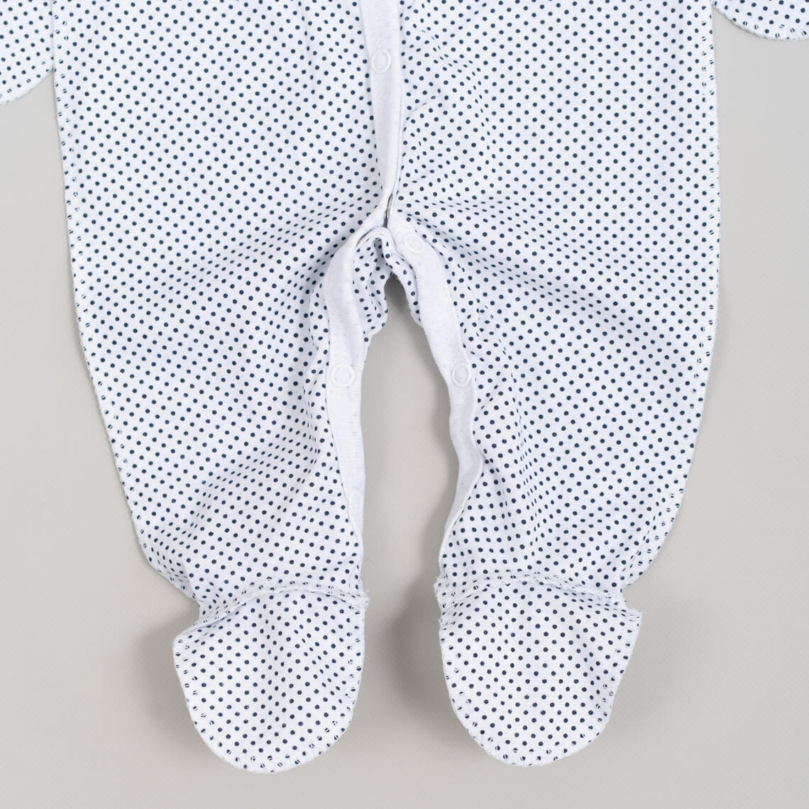 Сліп для новонароджених білий кулір