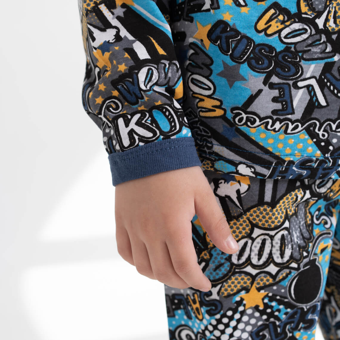 Піжама для хлопчика бірюзовий кулір