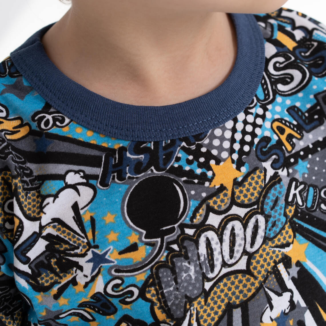 Піжама для хлопчика бірюзовий кулір