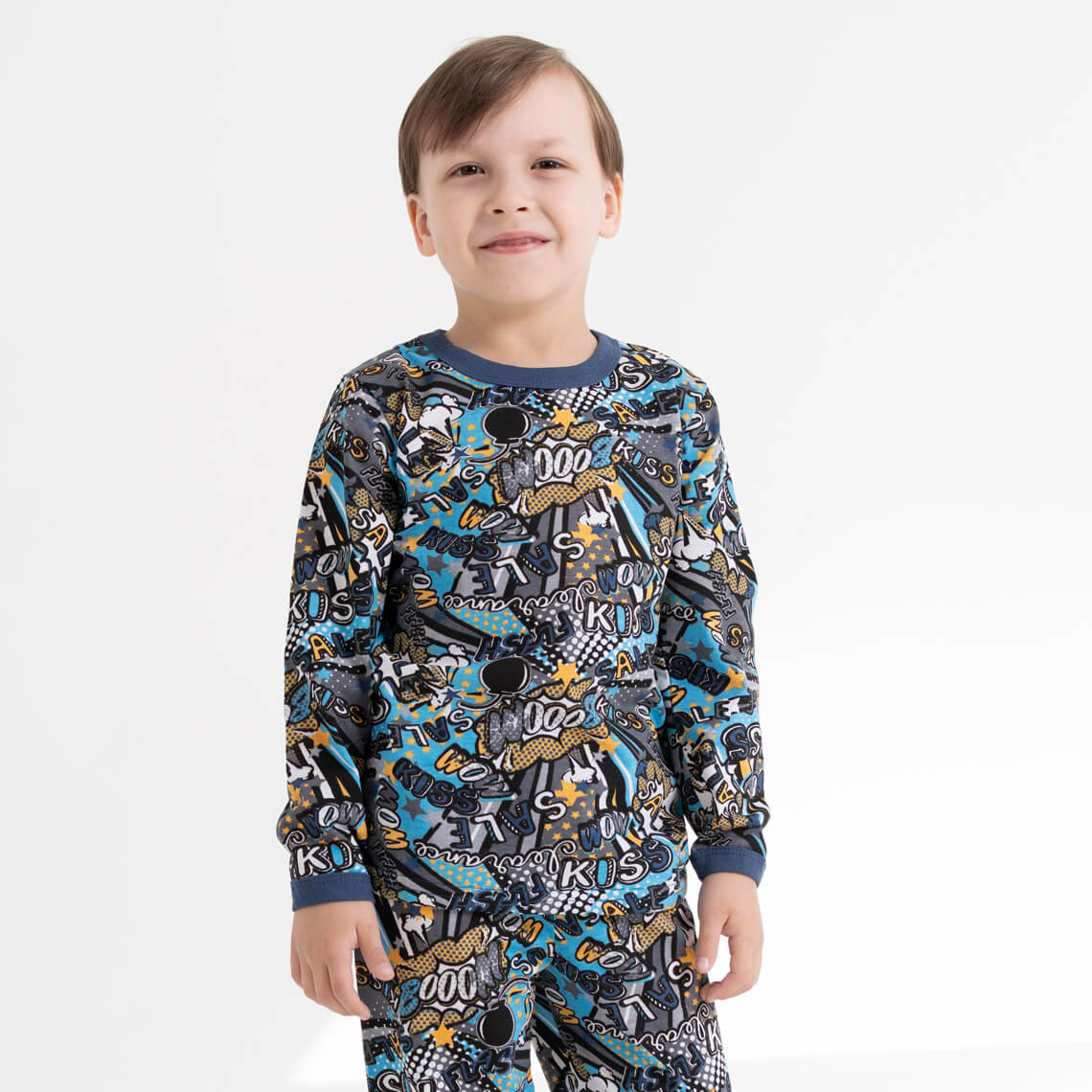 Піжама для хлопчика бірюзовий кулір