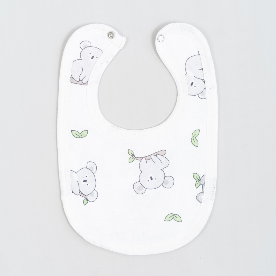 Слинявчик дитячий Коала молочний начіс (футер)