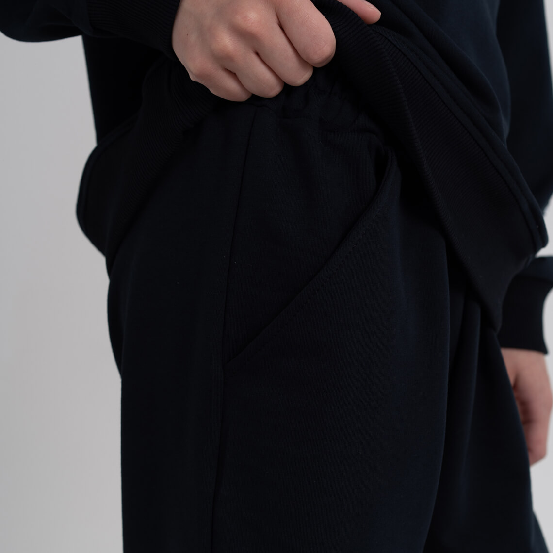 Костюм для хлопчика темно-синій двонитка