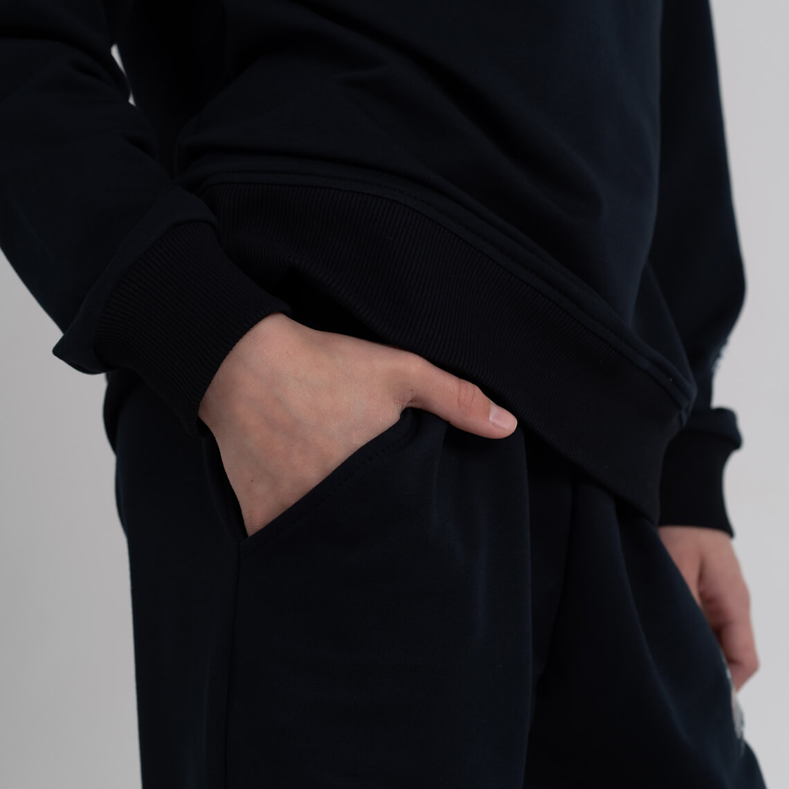 Костюм для хлопчика темно-синій двонитка