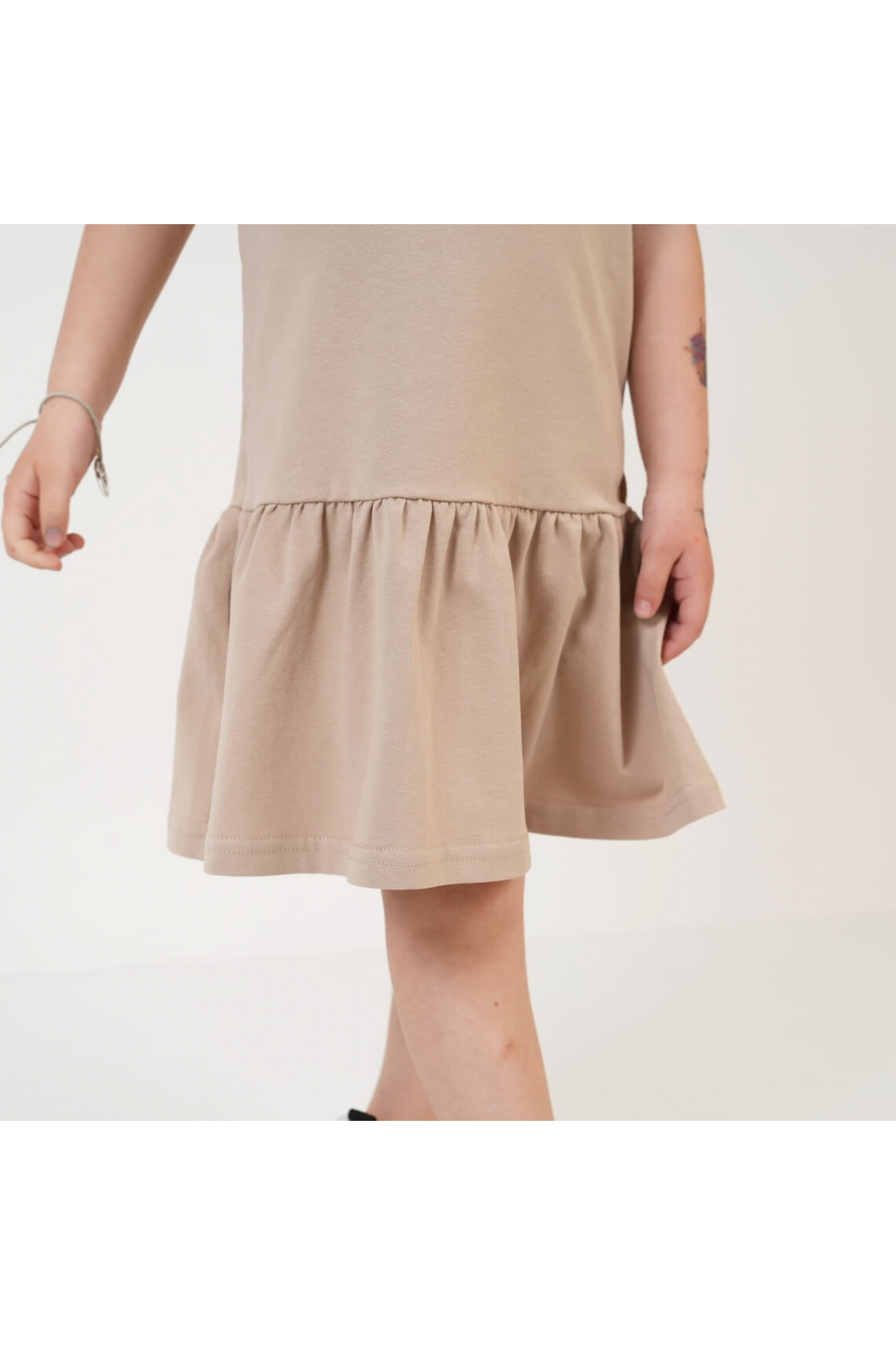 Сукня для дівчинки бежевий фулікра