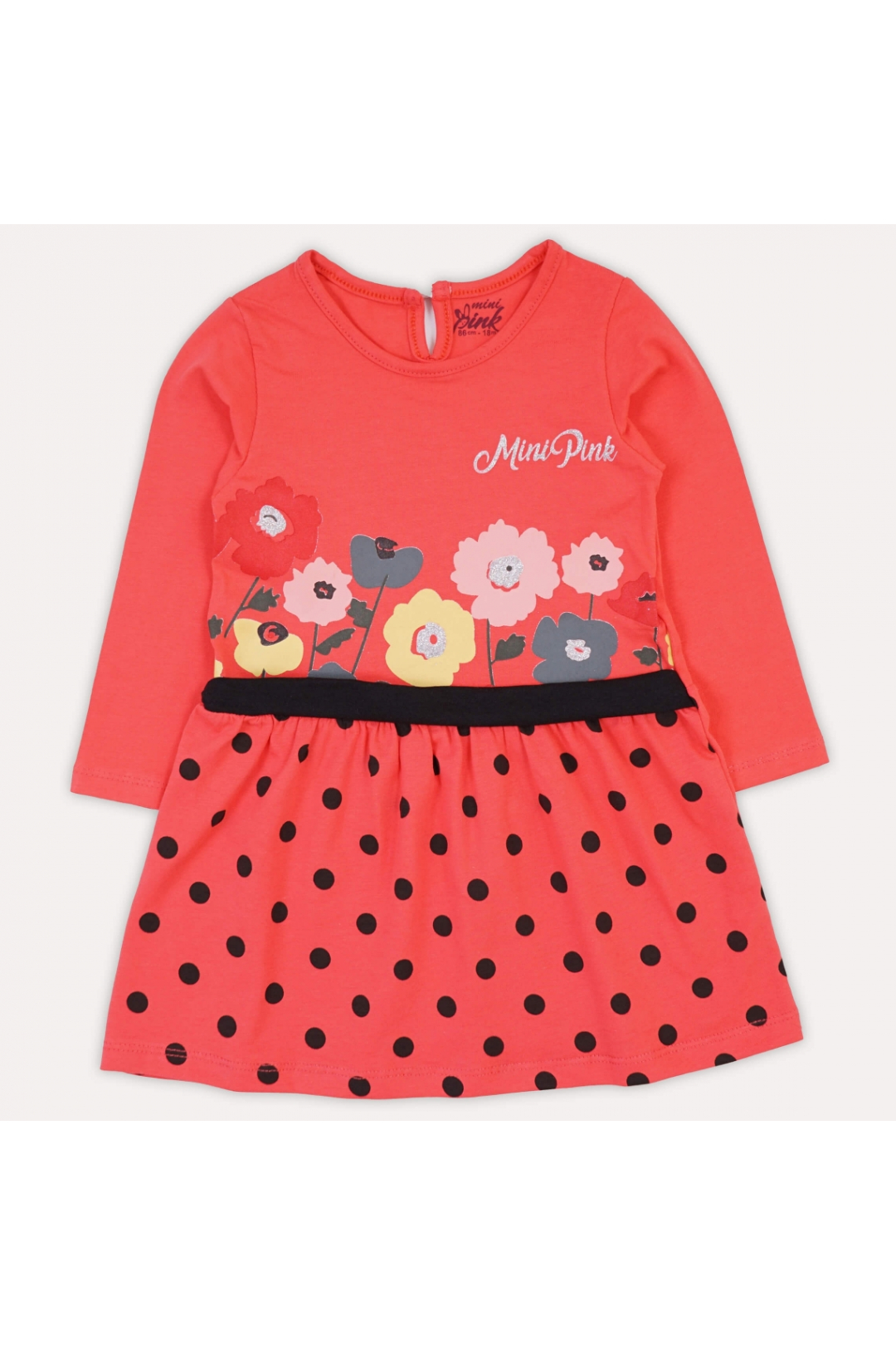 Сукня для дівчинки коралова фулікра - 1