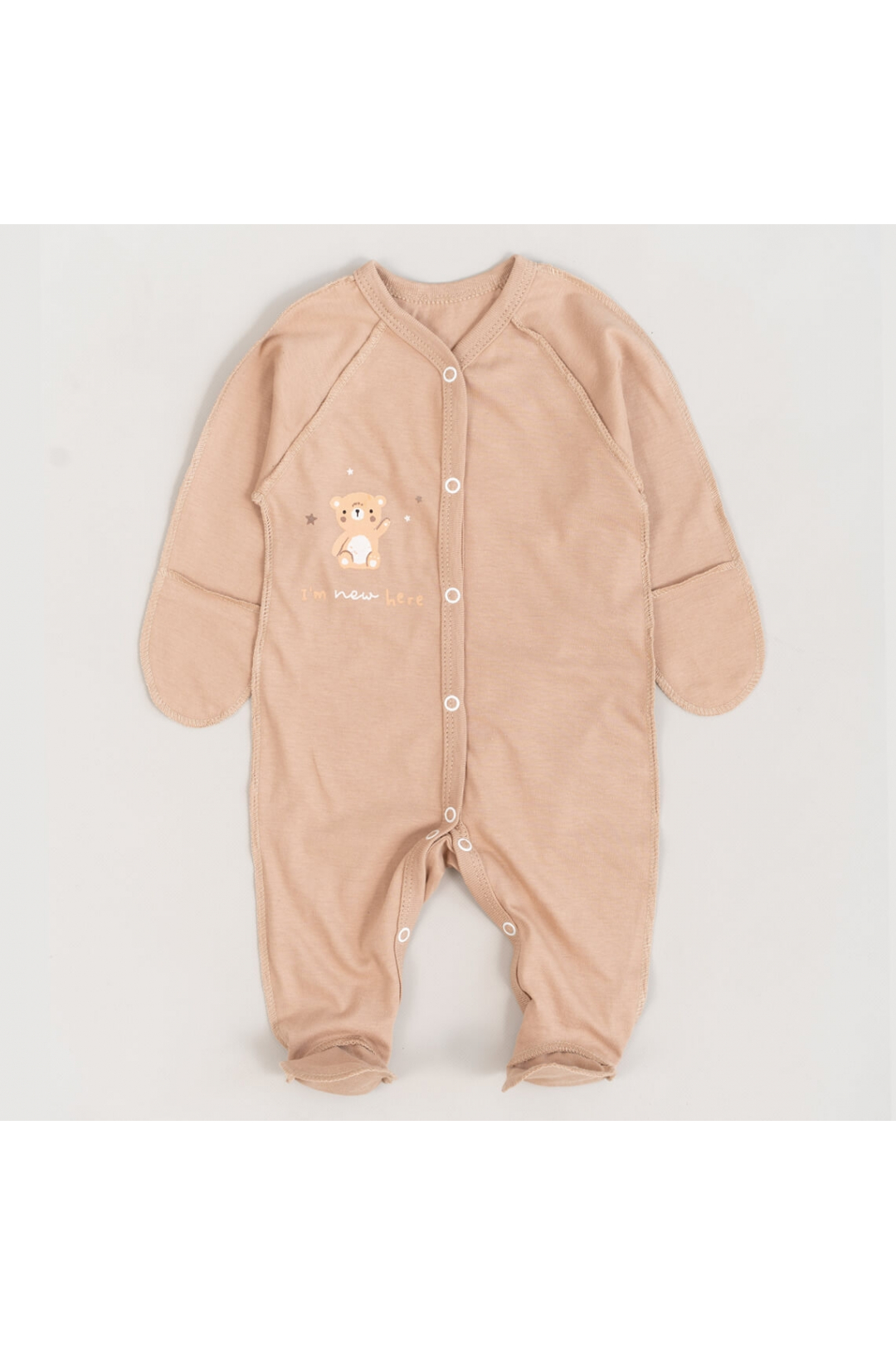 Сліп для новонароджених карамель кулір