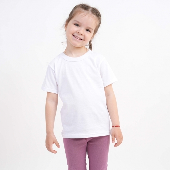 Футболка дитяча білий кулір