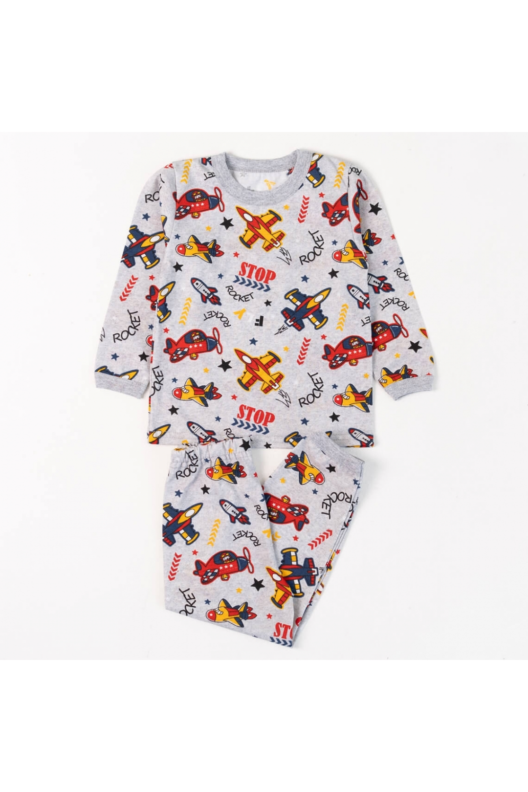 Піжама для хлопчика Літаки кулір пеньє