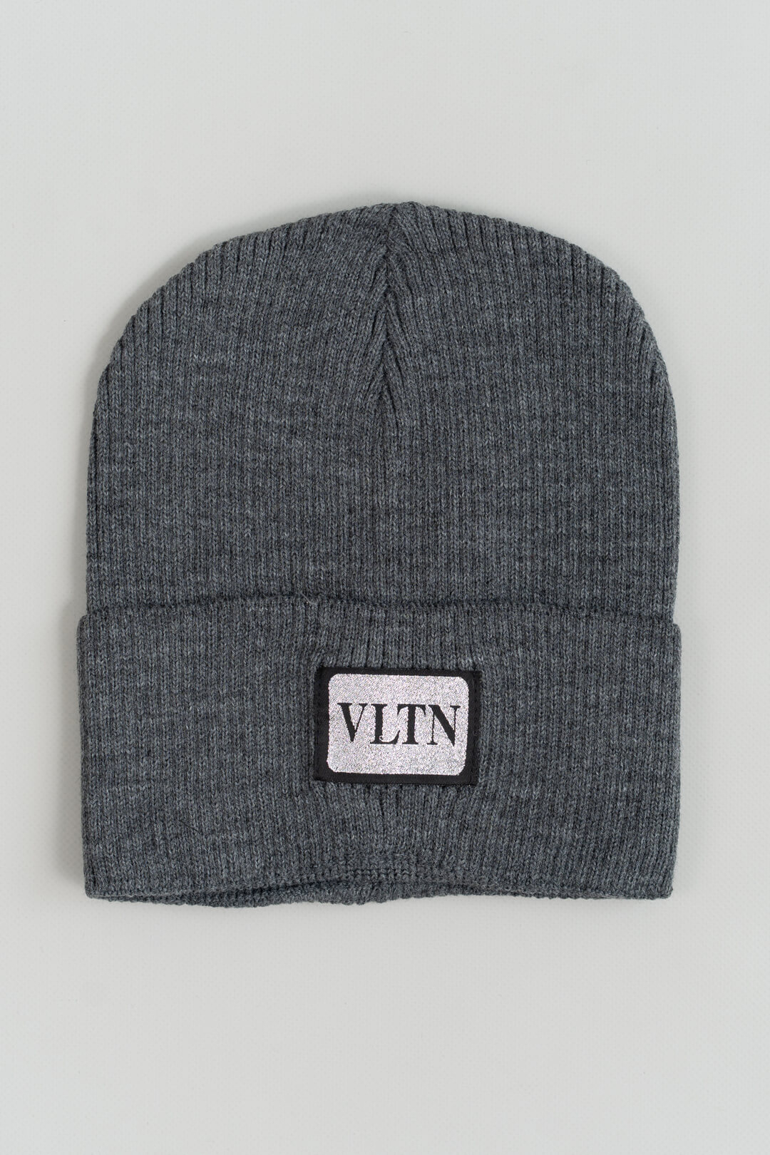Шапка для дівчинки графіт в'язка