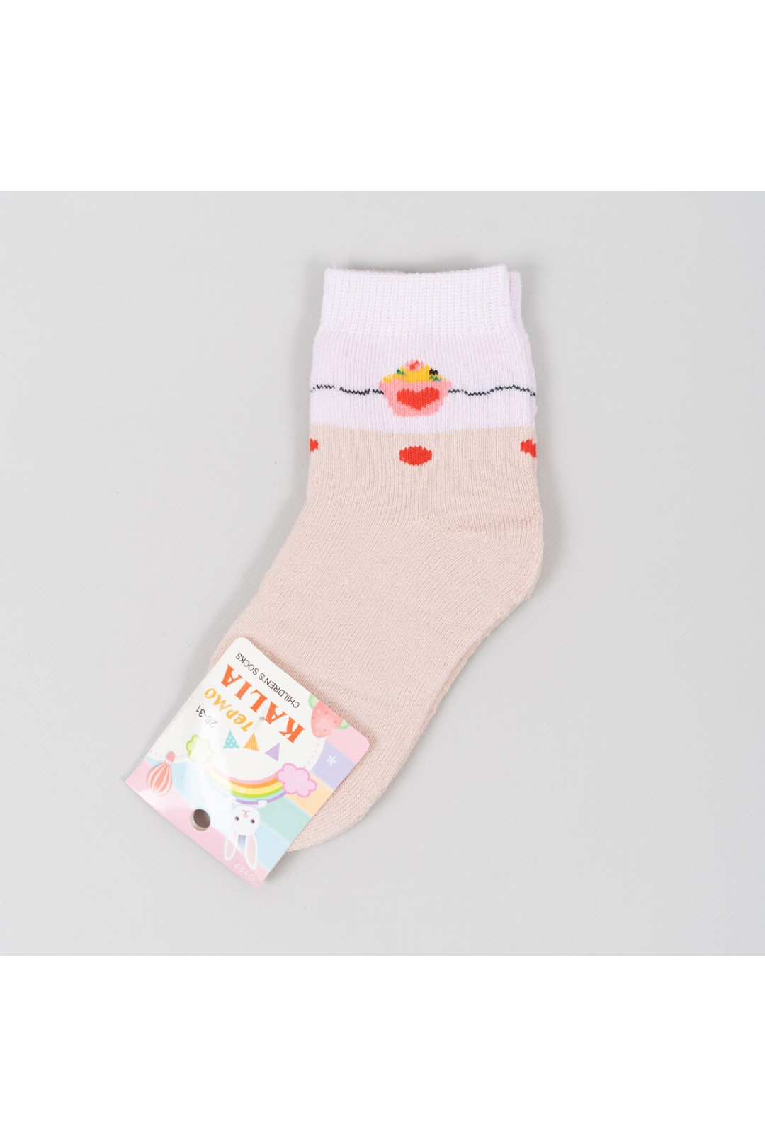 Шкарпетки для дівчинки персиковий