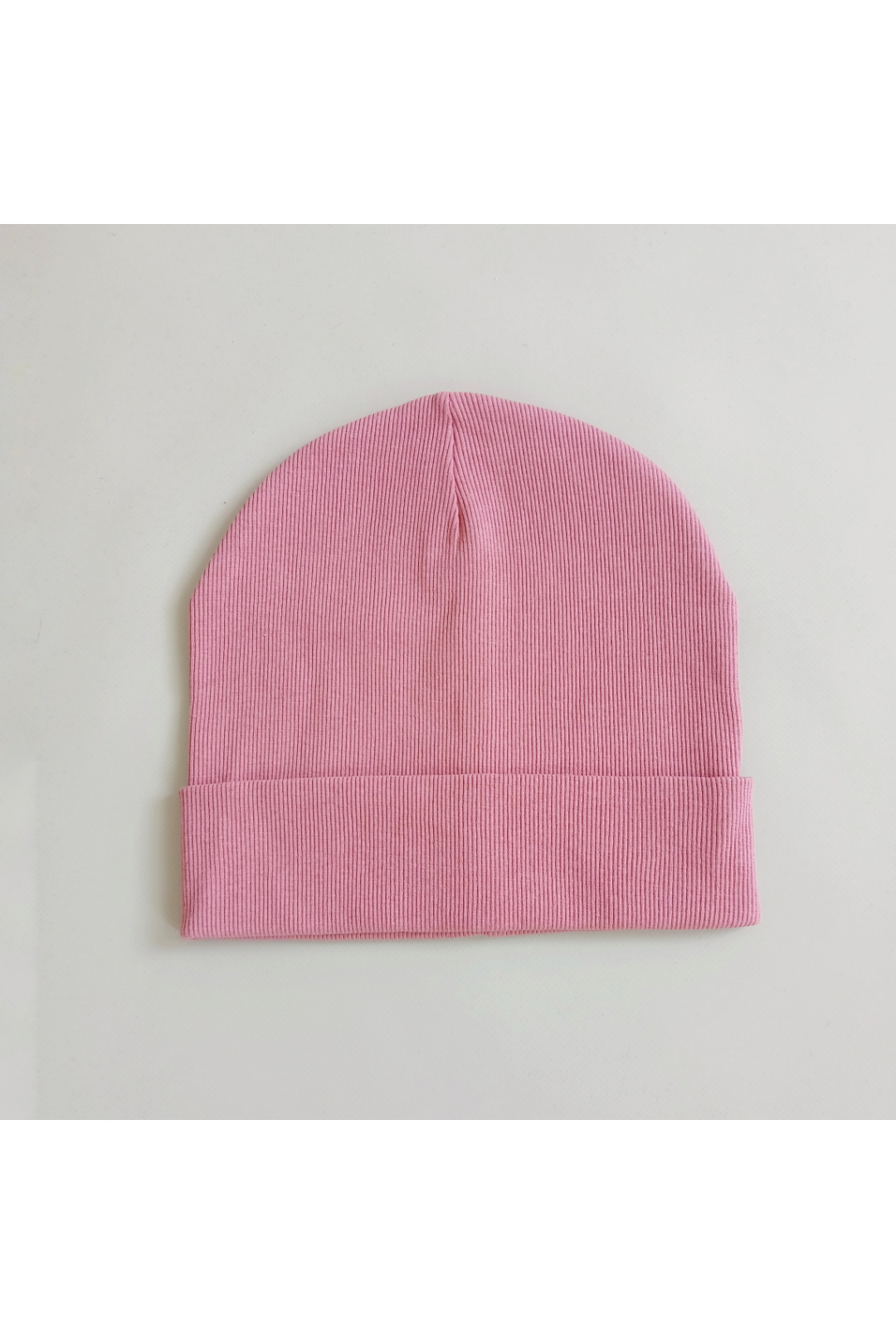 Шапка для дівчинки рожева стретч