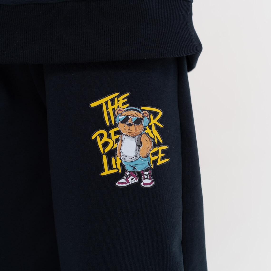 Костюм для хлопчика темно-синій двонитка