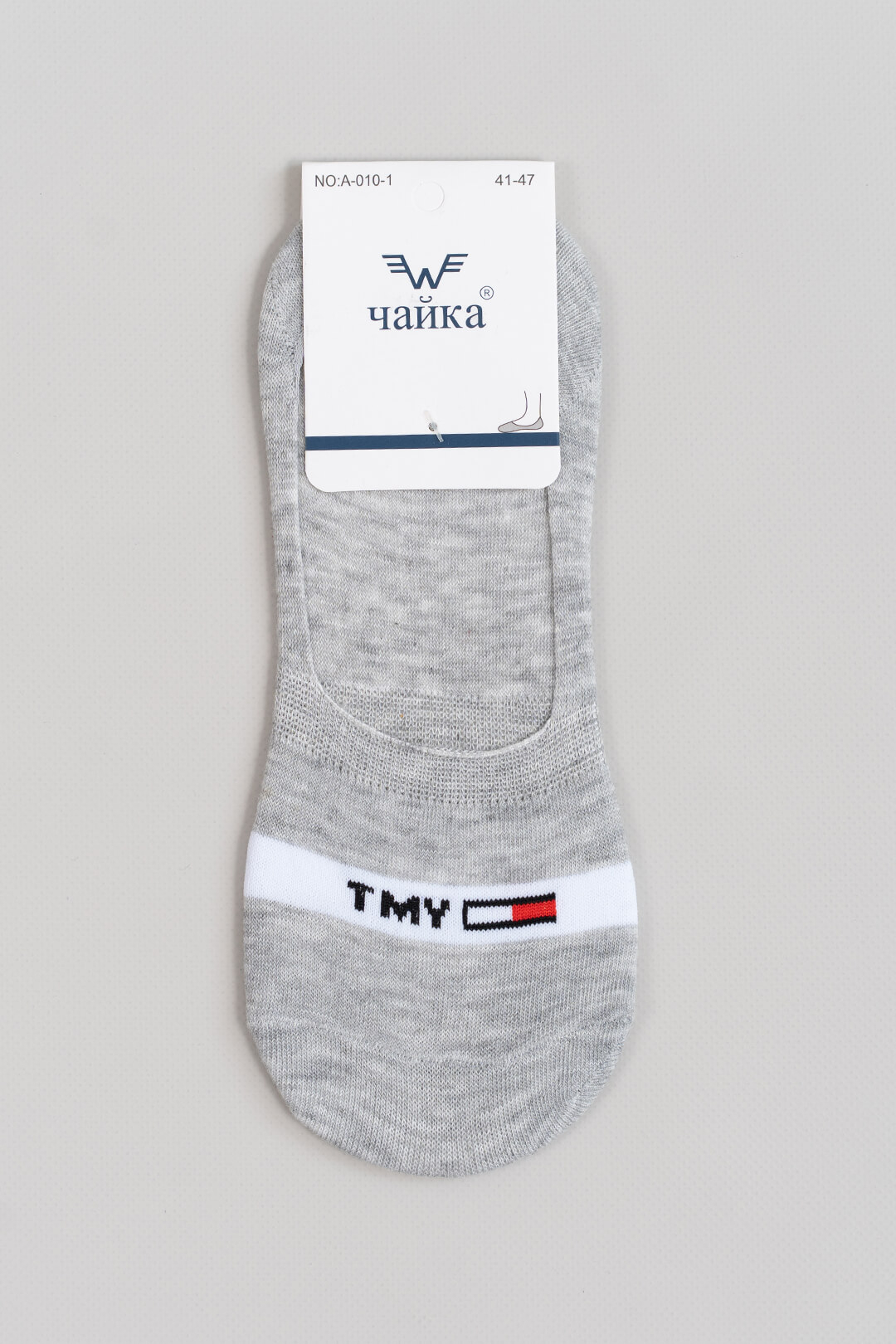 Сліди для чоловіків сірий бавовна