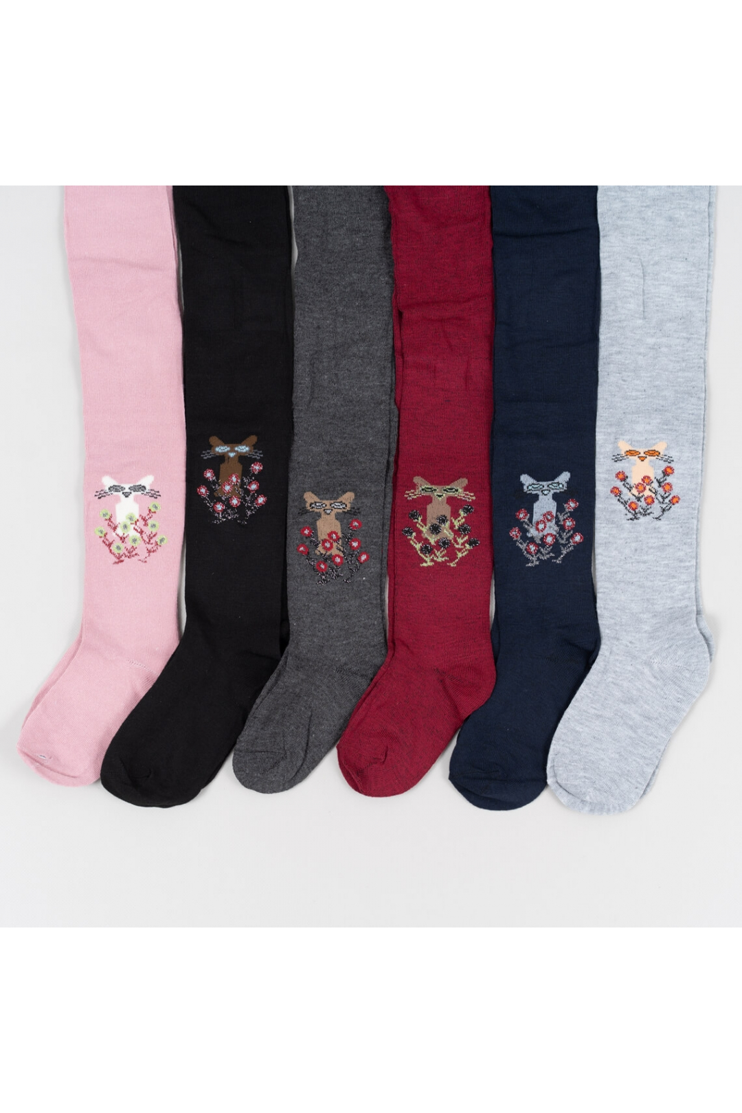 Колготки  для дівчинки бордо бавовна