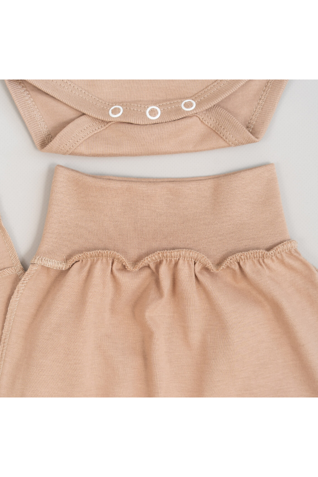 Комплект для новонароджених карамель кулір