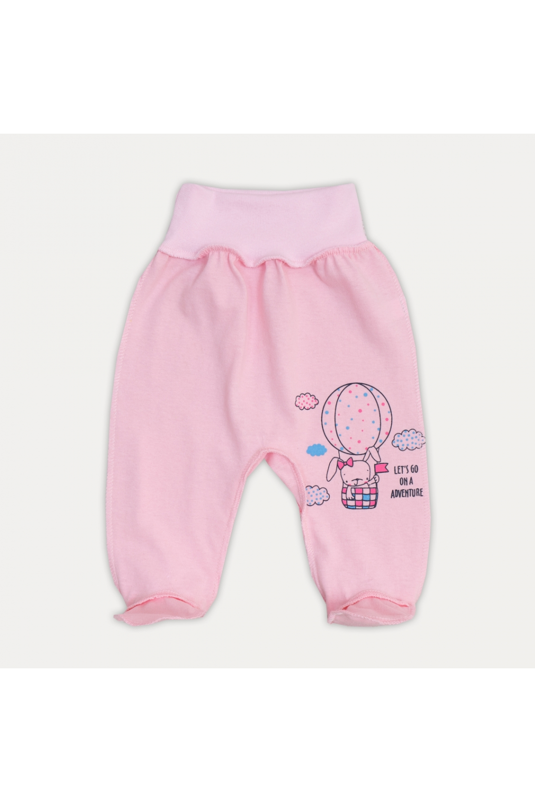 Повзунки на широкій резинці рожевий кулір