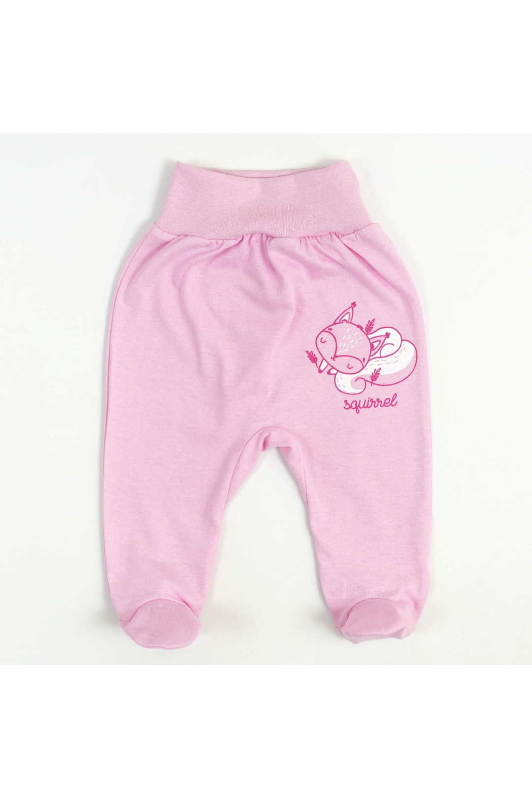 Повзунки на широкій резинці рожевий кулір