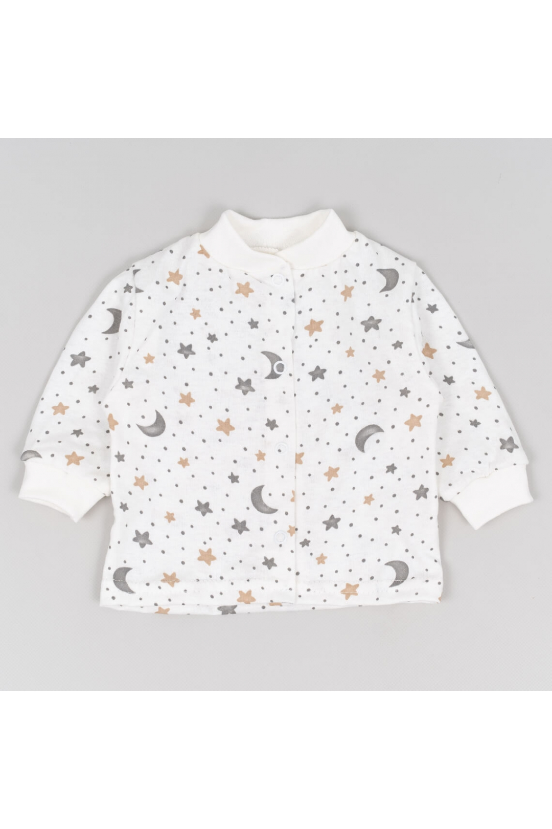 Кофтинка ясельна Зірочки молочний зірочки кулір