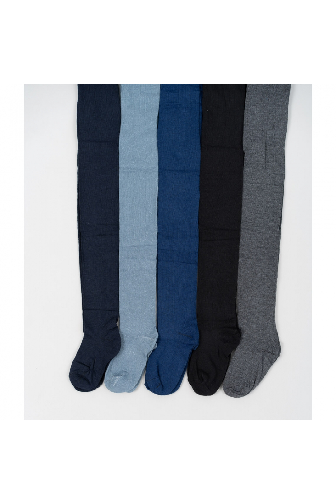 Колготки для хлопчика однотонні графіт бавовна