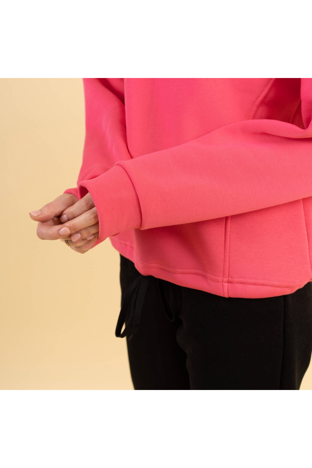 Костюм жіночий теплий фуксія тринитка на флісі