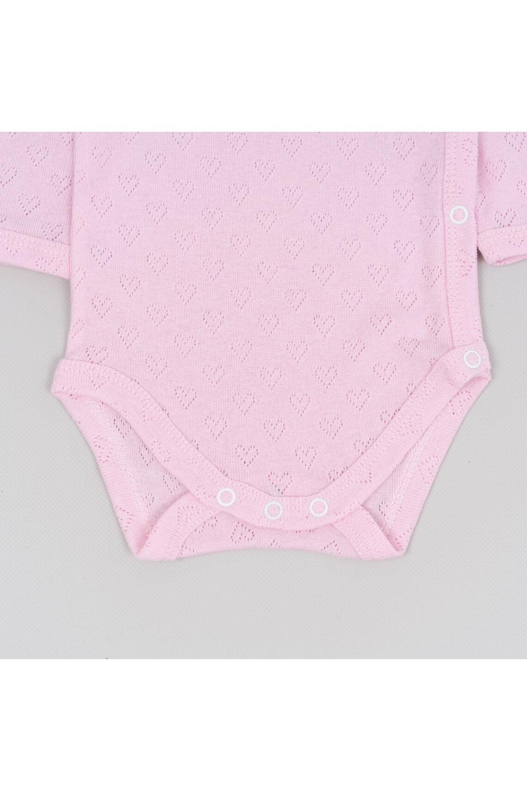 Боді для малят однотонний рожевий трансфер