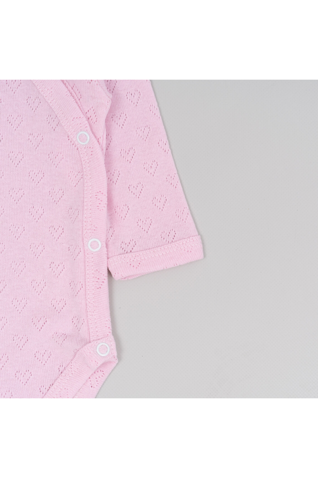 Боді для малят однотонний рожевий трансфер